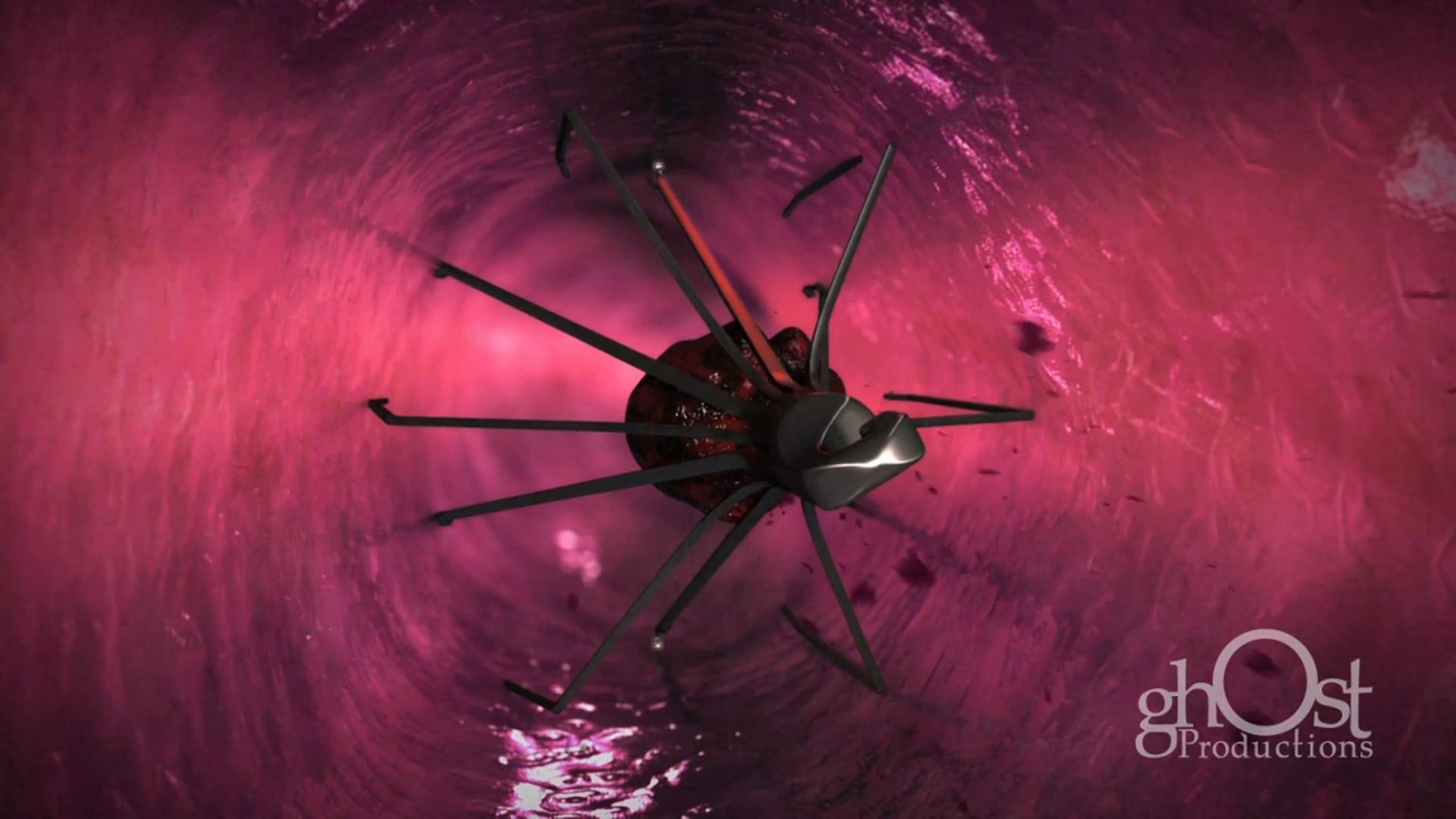 Ghost Medical - Bard Peripheral Vascular - IVC Filter Animation - HD