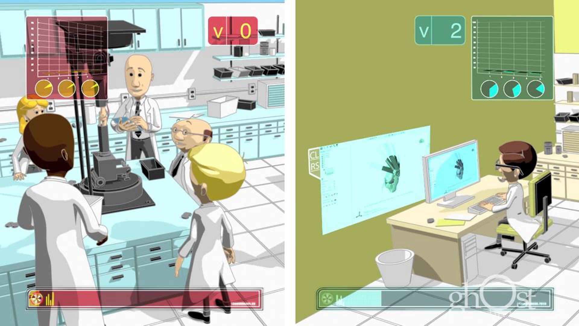 Medical animation showcases Abaqus software's efficacy in developing knee replacement solutions, increasing efficiency for medical companies.