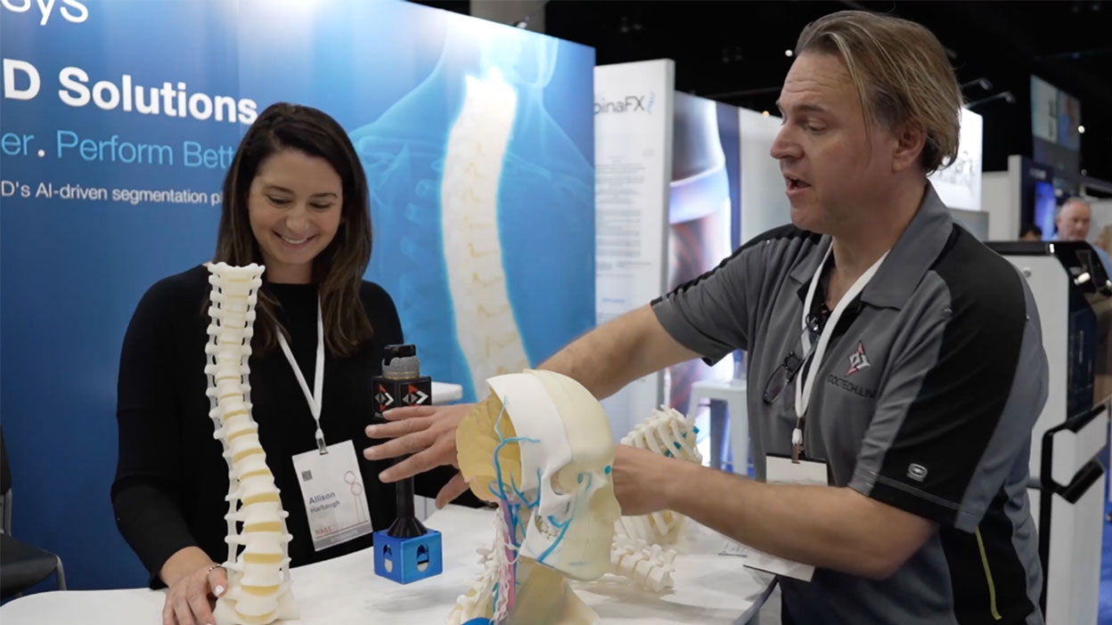 3D Printing in Healthcare: An Interview with Stratasys at NASS 2023