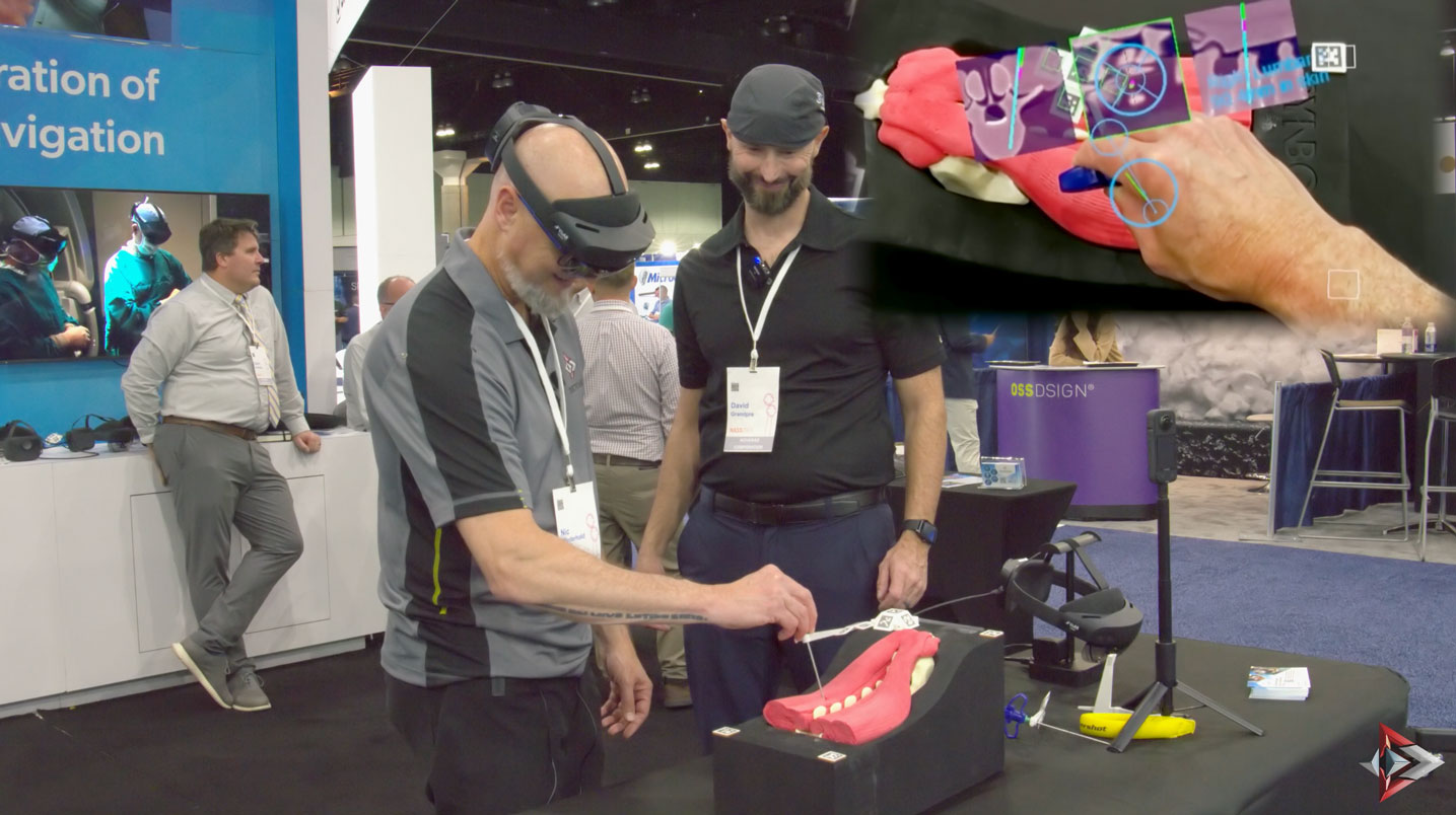 
Doctech.Live Interviews David Grandpre About VisAR's Groundbreaking Augmented Reality Spinal Surgical Navigation System, At NASS 2023.